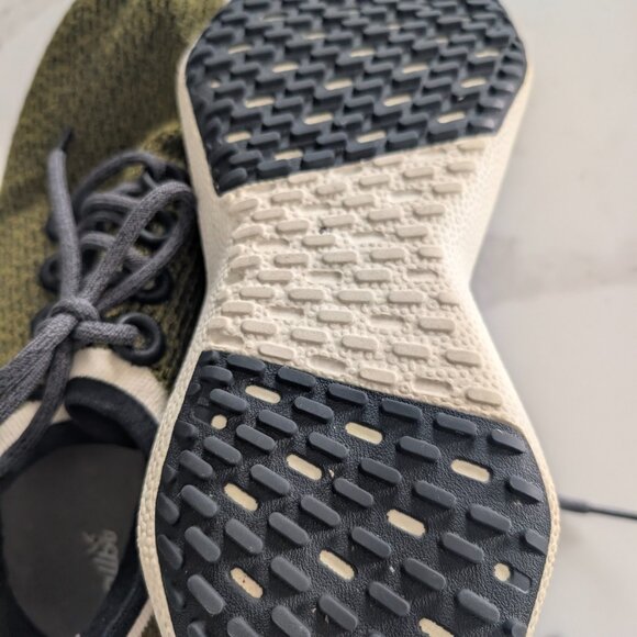 Allbirds Wool Runners Olive Green Sneakers Tree Dasher 2 M8.5 - Lightweight - Picture 14 of 14